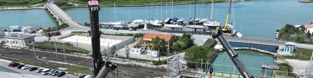 Risanamento e rinnovo del Ponte Levatoio Canale dei Navicelli  SGC Fi-Pi-Li